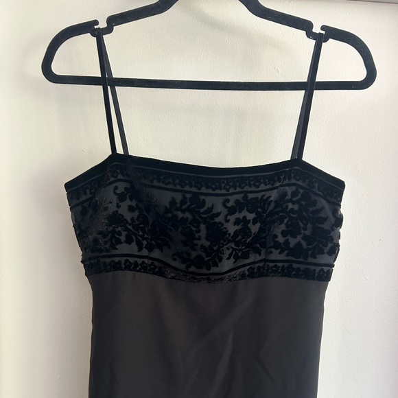 Laundry by Shelli Segal silk velvet mini dress - Picture 3 of 6